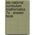 Stp National Curriculum Mathematics 7a - Answer Book