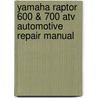 Yamaha Raptor 600 & 700 Atv Automotive Repair Manual door Editors of Haynes Manuals