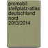 promobil Stellplatz-Atlas Deutschland Nord 2013/2014