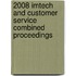 2008 Imtech and Customer Service Combined Proceedings