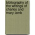 Bibliography of the Writings of Charles and Mary Lamb