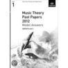 Music Theory Past Papers Model Answers, Abrsm Grade 1 door Associated Board of the Royal Schools of
