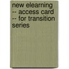 New Elearning -- Access Card -- For Transition Series door Joseph J. Mistovich