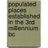 Populated Places Established In The 3rd Millennium Bc