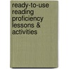 Ready-To-Use Reading Proficiency Lessons & Activities by Gary Robert Muschla