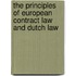 The Principles of European Contract Law and Dutch Law