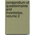 Compendium of Questionnaires and Inventories, Volume 2