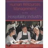 Human Resources Management In The Hospitality Industry door Jack D. Ninemeirer