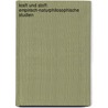 Kraft Und Stoff: Empirisch-Naturphilosophische Studien door Ludwig Bchner
