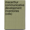 Macarthur Communicative Development Inventories (cdis) door Philip S. Dale