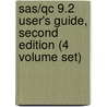 Sas/qc 9.2 User's Guide, Second Edition (4 Volume Set) door Sas Institute