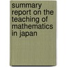 Summary Report on the Teaching of Mathematics in Japan by Rikitaro Fujisawa