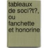 Tableaux De Soci�T�, Ou Fanchette Et Honorine