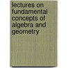 Lectures On Fundamental Concepts Of Algebra And Geometry by William Wells Denton