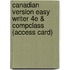 Canadian Version Easy Writer 4E & Compclass (Access Card)