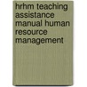 Hrhm Teaching Assistance Manual Human Resource Management by Michael Jackson