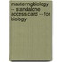 MasteringBiology -- Standalone Access Card -- for Biology