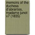 Memoirs Of The Duchess D'Abrantes, Madame Junot V7 (1835)
