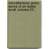 Miscellaneous Prose Works of Sir Walter Scott (Volume 21)