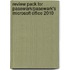 Review Pack for Pasewark/Pasewark's Microsoft Office 2010