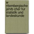 W Rttembergische Jahrb Cher Fur Statistik Und Landeskunde