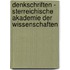 Denkschriften - Sterreichische Akademie Der Wissenschaften