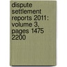 Dispute Settlement Reports 2011: Volume 3, Pages 1475 2200 door World Trade Organization