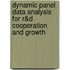 Dynamic Panel Data analysis for R&D cooperation and growth