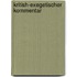 Kritish-exegetischer Kommentar 