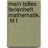 Mein tolles Ferienheft Mathematik.  Fit f