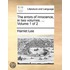 The Errors of Innocence, in Two Volumes. ... Volume 1 of 2