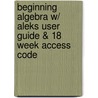 Beginning Algebra W/ Aleks User Guide & 18 Week Access Code door Nancy Hyde