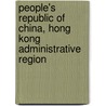 People's Republic Of China, Hong Kong Administrative Region by International Monetary Fund