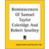 Reminiscences Of Samuel Taylor Coleridge And Robert Southey