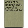 Works of Dr. Jonathan Swift, Dean of St. Patrick's, Dublin door John Hawkesworth