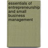 Essentials of Entrepreneurship and Small Business Management by Norman M. Scarborough