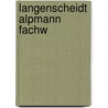 Langenscheidt Alpmann Fachw by Stuart G. Bugg