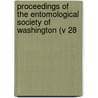 Proceedings of the Entomological Society of Washington (V 28 door Entomological Society of Washington