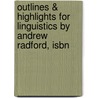 Outlines & Highlights For Linguistics By Andrew Radford, Isbn door Cram101 Textbook Reviews