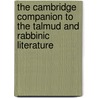 The Cambridge Companion to the Talmud and Rabbinic Literature door Charlotte E. Fonrobert