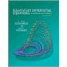 Elementary Differential Equations with Boundary Value Problems by David E. Penney