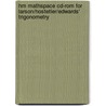 Hm Mathspace Cd-rom For Larson/hostetler/edwards' Trigonometry door Professor Ron Larson