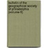 Bulletin Of The Geographical Society Of Philadelphia (Volume 6)