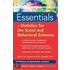 Essentials Of Statistics For The Social And Behavioral Sciences