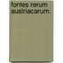 Fontes Rerum Austriacarum: 