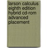 Larson Calculus Eighth Edition Hybrid Cd-Rom Advanced Placement door Larson