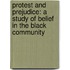 Protest and Prejudice: A Study of Belief in the Black Community