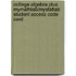 College Algebra Plus MyMathLab/MyStatLab Student Access Code Card