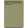 Grossherzoglich-Badisches Staats- Und Regierungs-Blatt, Volume 26 door Baden