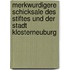 Merkwurdigere Schicksale Des Stiftes Und Der Stadt Klosterneuburg